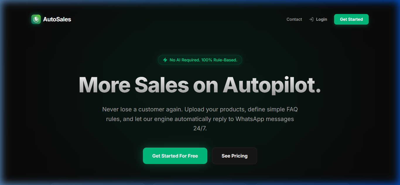 WhatsApp Sales